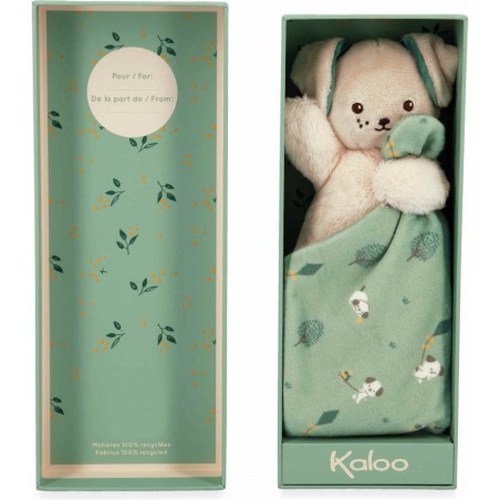 Doudou chien vert - Kaloo