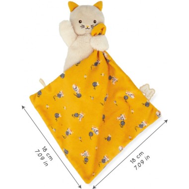 Doudou chat jaune - Kaloo