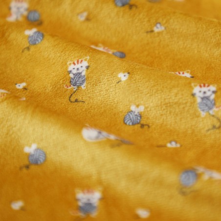 Doudou chat jaune - Kaloo