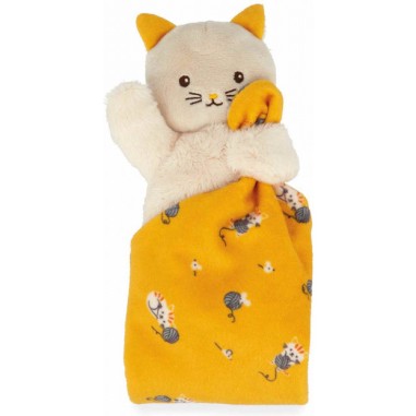 Doudou chat jaune - Kaloo