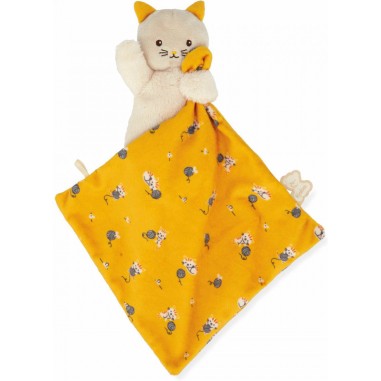 Doudou chat jaune - Kaloo