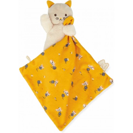 Doudou chat jaune - Kaloo