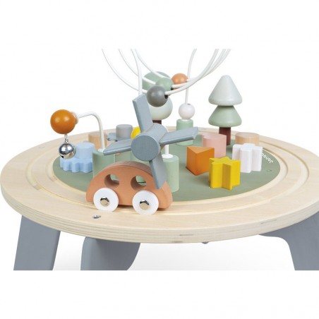 Table d'activités bébé en bois - Janod Sweet Cocoon