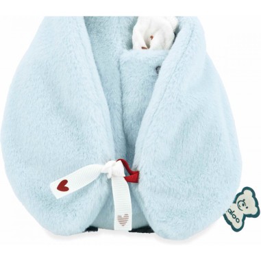Peluche à bisous manchot bleu - Kaloo