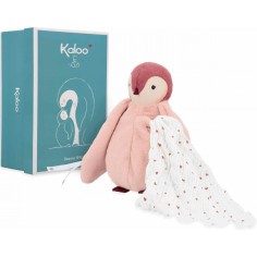 Peluche à bisous manchot rose - Kaloo