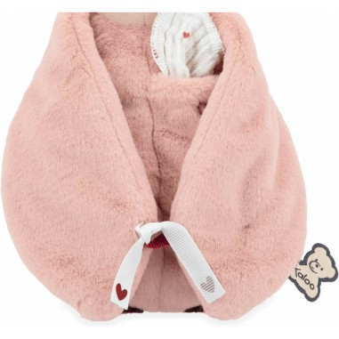 Peluche à bisous manchot rose - Kaloo