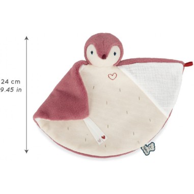 Doudou manchot rose - Kaloo