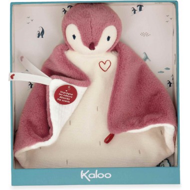 Doudou manchot rose - Kaloo