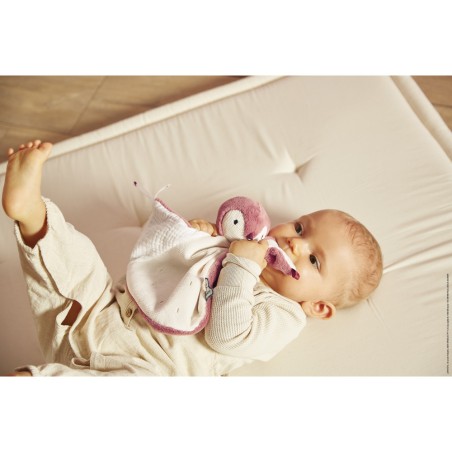 Doudou manchot rose - Kaloo