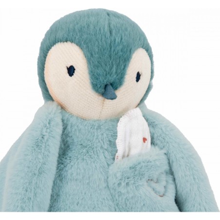 Peluche à bisous manchot vert - Kaloo