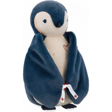 Peluche enregistreur vocal manchot bleu - Kaloo