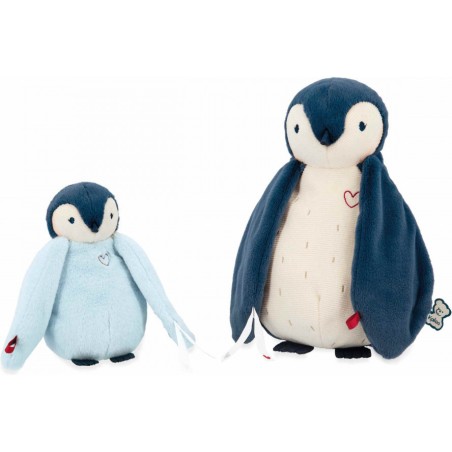 Peluches câlins manchots bleu - Kaloo