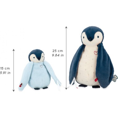 Peluches câlins manchots bleu - Kaloo