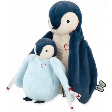 Peluches câlins manchots bleu - Kaloo