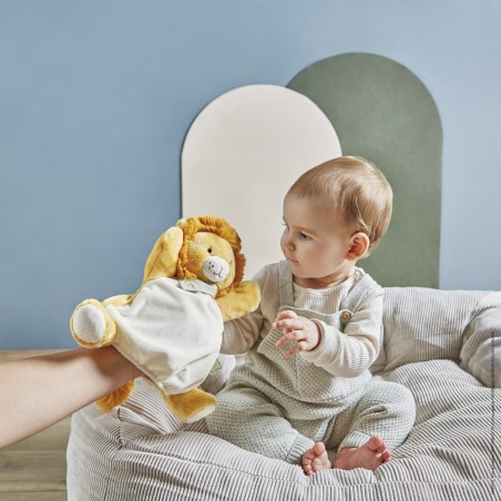 Peluche Lion Nougat marionnette - Kaloo