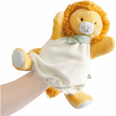 Peluche Lion Nougat marionnette - Kaloo