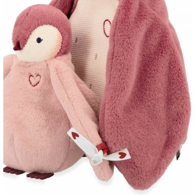 Peluches câlins manchots rose - Kaloo