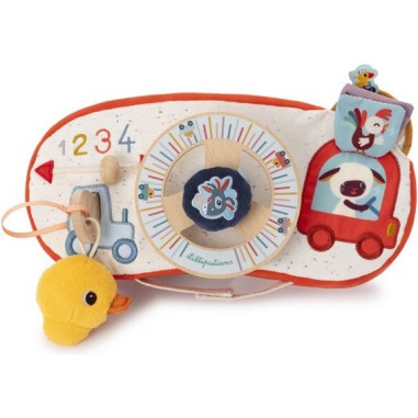 Ferme panneau d’activités en voiture - Lilliputiens