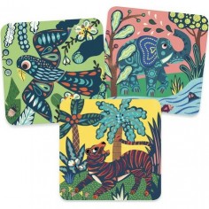 Cartes à gratter animaux sauvages - loisirs créatifs Djeco 2