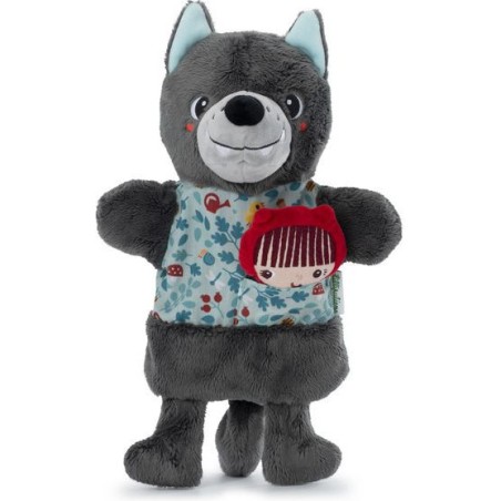 Louis loup marionnette à main - Lilliputiens
