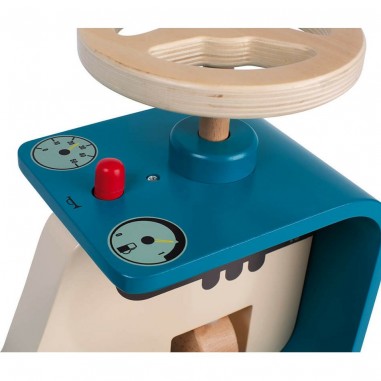 Trotteur Pousseur en bois Janod - Tracteur