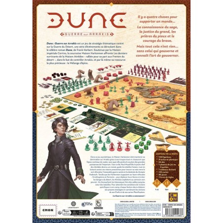 Dune : La Guerre pour Arrakis - Jeu de Société - Cmon
