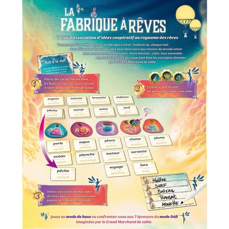 La Fabrique à Rêves - Jeu de Société - Jeu Coopératif - Gigamic