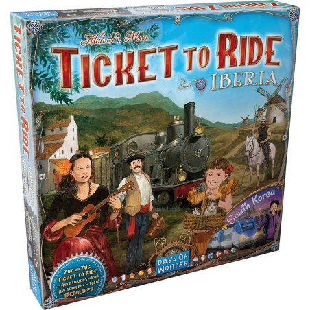 Les Aventuriers du Rail - Iberia & Corée du Sud - Jeux de société - Days Of Wonder