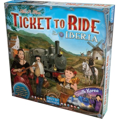 Les Aventuriers du Rail - Iberia & Corée du Sud - Jeux de société - Days Of Wonder