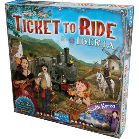 Les Aventuriers du Rail - Iberia & Corée du Sud - Jeux de société - Days Of Wonder