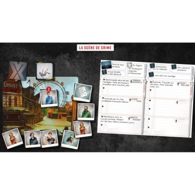 Alibis - Le Jeu dont Vous êtes les Suspects - For The Story - Jeux de société - Gigamic