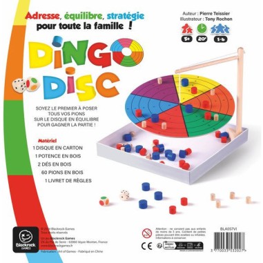 Dingo Disc - jeu d'adresse - Blackrock Games