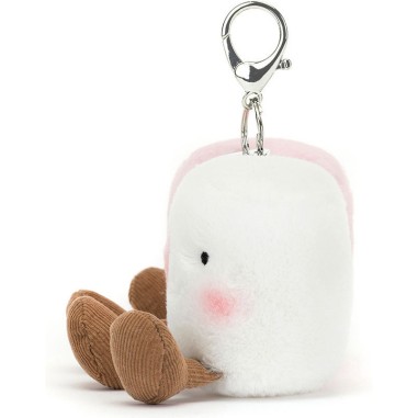 Jellycat Peluche porte clés Chamallows Amuseables Pair of Marshmallows