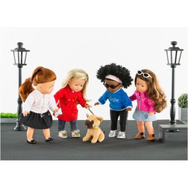 Mc Ensemble Chien, Laisse Et Os - Corolle