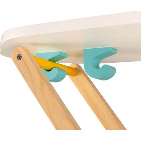 Table à repasser en bois, Fer à repasser, cintres - Janod