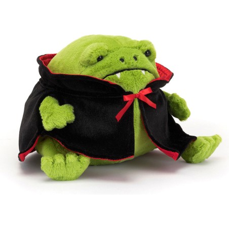Jellycat Peluche Grenouille Ricky Rain Frog Vampire