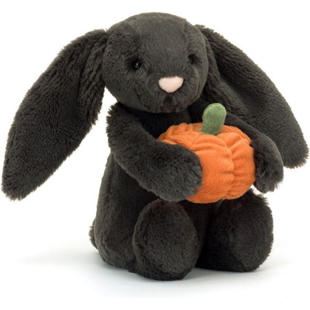 Jellycat Peluche Lapin citrouille Bashful Pumpkin Bunny