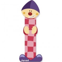 Lettre Bois Clown I 2