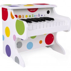 Mon 1er piano en bois électronique - Confettis - Janod