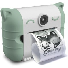Kidyprint Vert Appareil photo impression thermique - Kidywolf 2