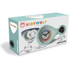 Réveil Kidyalarm vert - Réveil enfant - Kidywolf 2