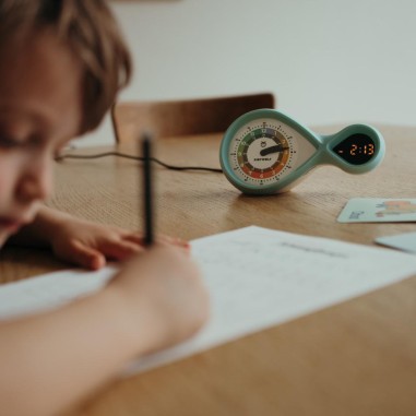 Réveil Kidyalarm vert - Réveil enfant - Kidywolf