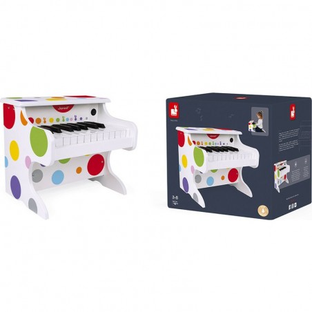 Piano en bois pour bébé Janod - Confettis