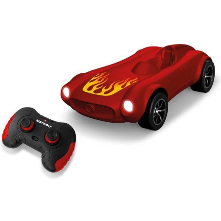 Kidycar Voiture radiocommandée rouge - Kidywolf