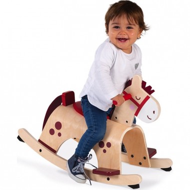 Cheval à bascule en bois Janod - Poney