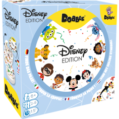 Dobble : Disney 100 years - Clutchbox - De/Fr/It/Nl - Zygomatic