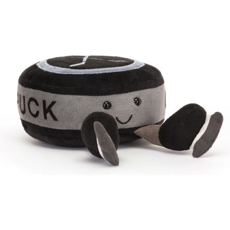 Jellycat Peluche Palet de Hockey Amuseables Sports Ice Hockey Puck