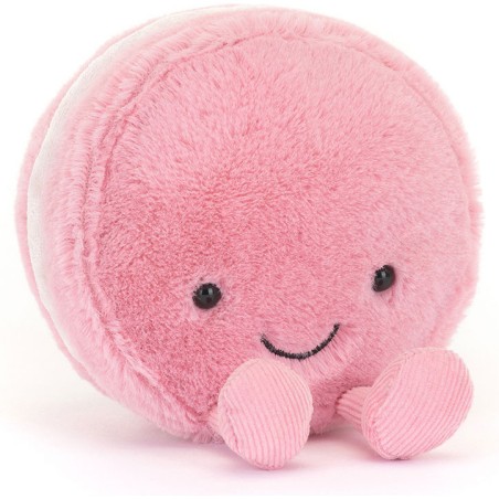 Jellycat Peluche Macaron Rose Mia Amuseables