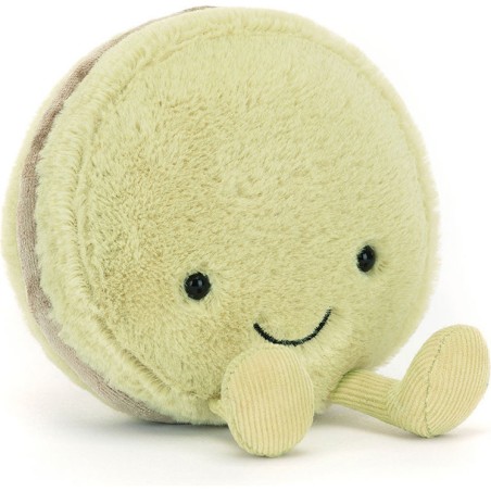 Jellycat Peluche Macaron vert Max Amuseables