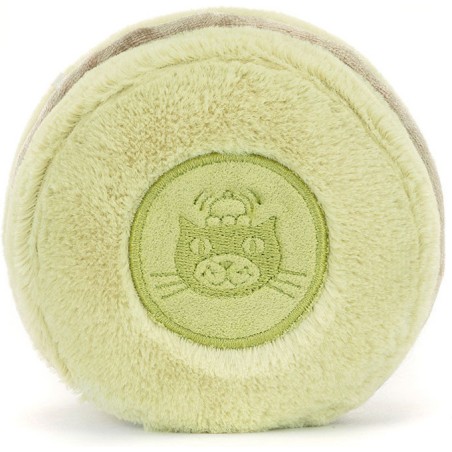 Jellycat Peluche Macaron vert Max Amuseables